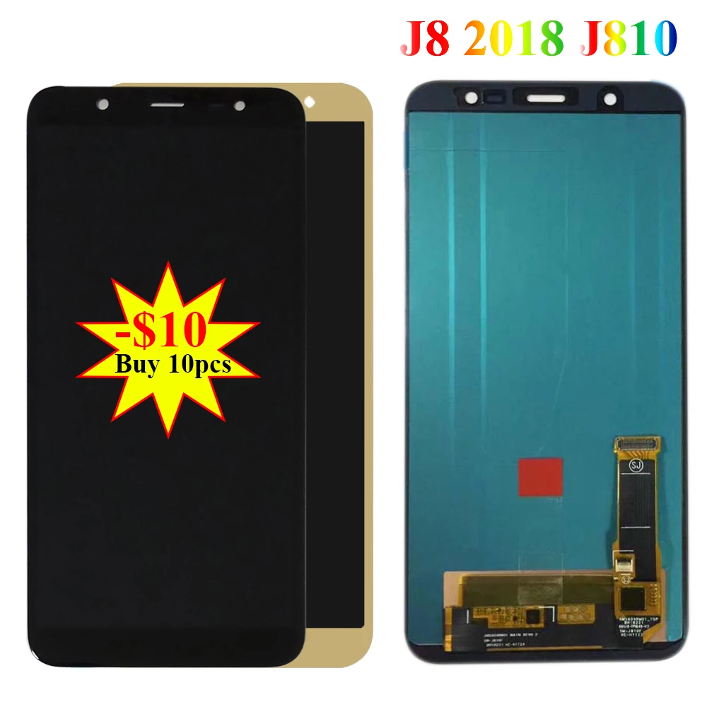 j800 lcd display screen