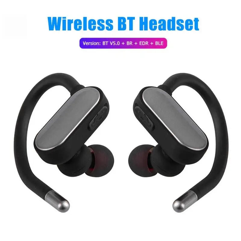 TWS-C2 Bluetooth наушники стерео наушники-вкладыши Спортивная гарнитура с микрофоном Touch, чтобы ответить повесить и выключить