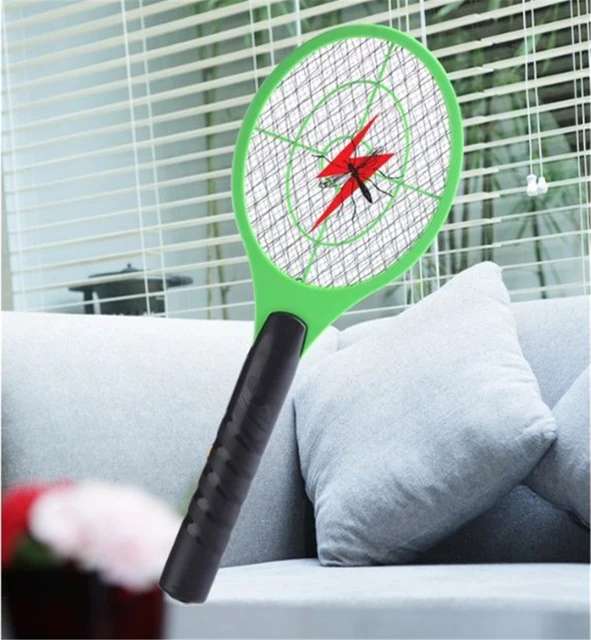 Electric Mosquito Killer Cordless Battery Power Electric Fly Mosquito Swatter Bug Zapper Racket Insects Killer Home Bug Zappers 3