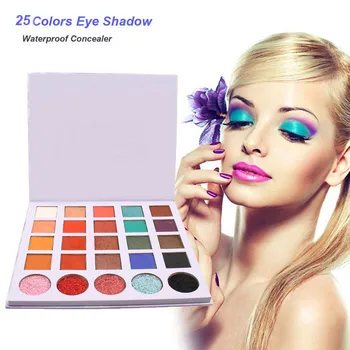 

25 Colors Eye Shadow Makeup Cosmetic Eyeshadow Blush Lip Gloss Powder Pearlescent Waterproof Shimmer Glitter Eye Shadow