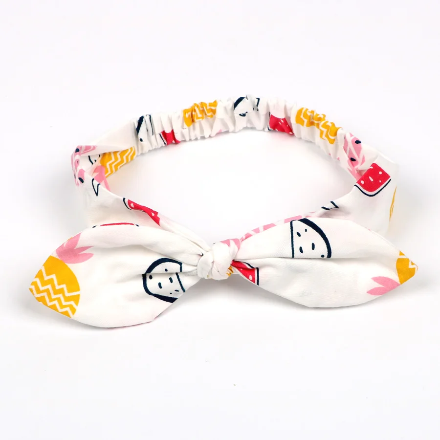 only headband 2 Одежда для маленьких девочек; хлопковые шаровары для детей с фруктовым узором; шорты и повязка на голову для новорожденных девочек и мальчиков; пеленки; От 0 до 2 лет - Цвет: only headband 2
