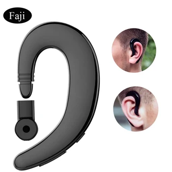 

Bluetooth Headset, V4.2 Mono Wireless Headphone with Microphone Handsfree Calling HiFi Stereo Earpiece Earhook Sweatproof Earbud
