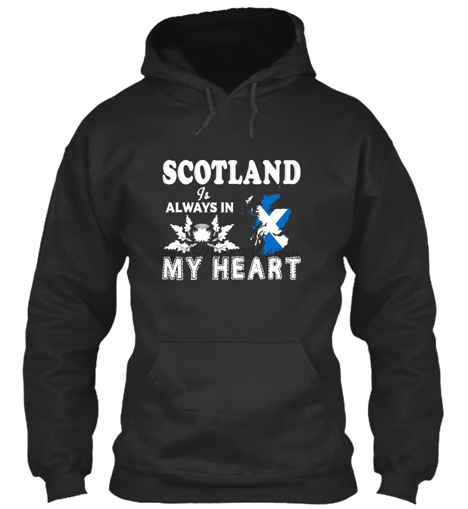 Мужская толстовка с длинным рукавом LOVE SCOTLAND 84 женская уличная одежда