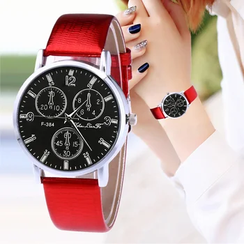 

Business Quartz Watch Leather Strap Couple Watch for Women Men Couple Watches TY66