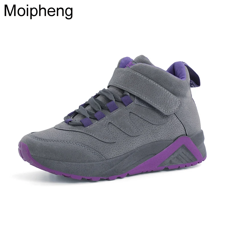 

Moipheng Ankle Boots for Women 2019 Casual Winter Boots Fashion Red Faux Suede Slim Boots Round Toe Waterproof Zapatos De Mujer