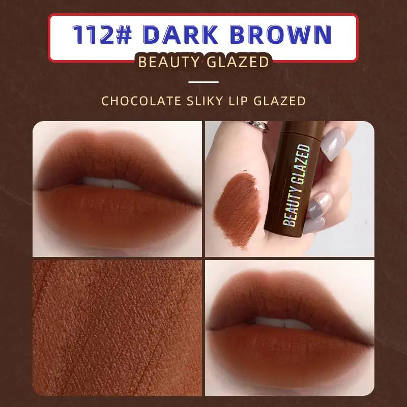 12 Color Sexy Long Lasting Velvet Matte Lip Gloss For Women