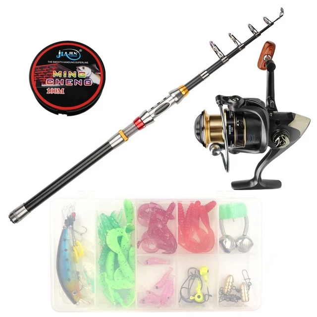 Sea Carbon Fiber Fishing Rod, Carbon Fiber Reel Combo Set