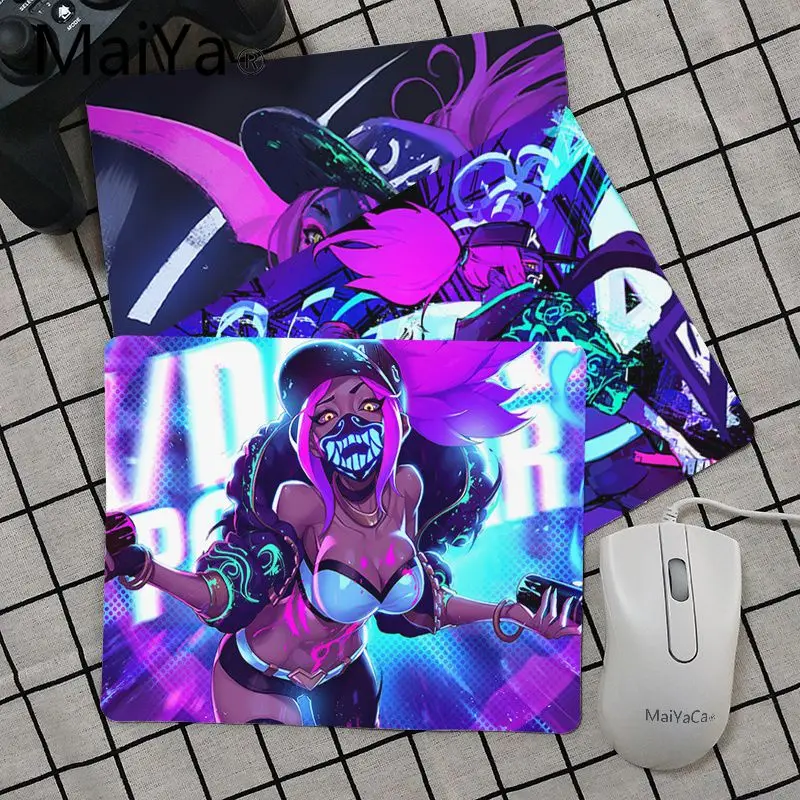 Maiya Top Quality virtual girl band KDA Laptop Computer Mousepad Top Selling Wholesale Gaming Pad mouse