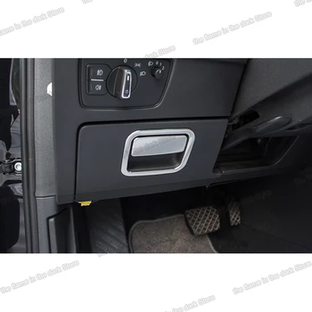 

lsrtw2017 matt silver stainless steel car dashboard storage box switch trim for volkswagen passat B8 2016 2017 2018 2019 variant
