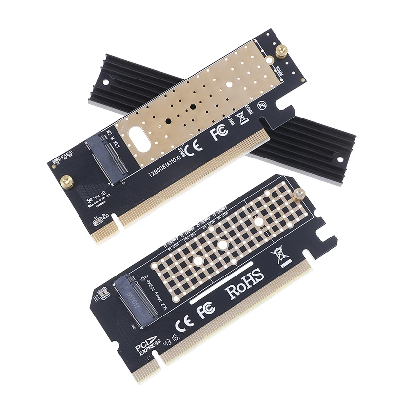 M 2 NVMe SSD Adapter M2 to PCIE 3 0 X16 Controller Card M Key Interface 3