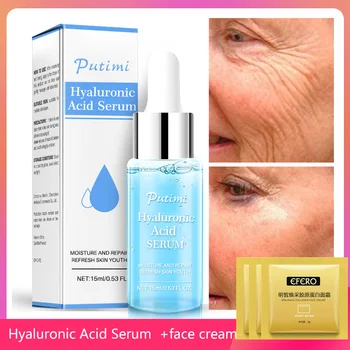 

Hyaluronic Acid Face Serum Nourishing Face Serum Moisturizing Whitening Skin Repair Shrink Pores Anti Aging Wrinkle Face Serum