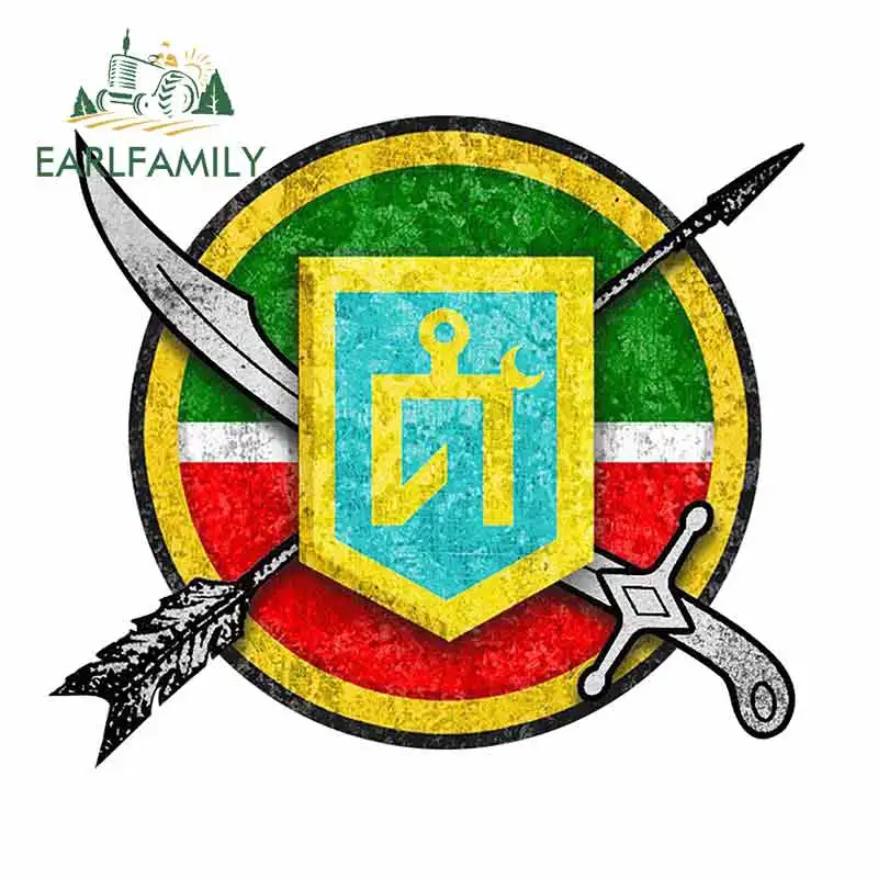 EARLFAMILY 13 см x 11 3 для Idel Урал татар виниловые наклейки на машину Водонепроницаемый