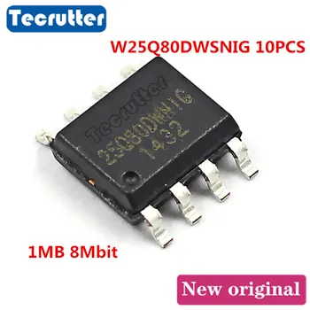 

10PCS W25Q80DWSNIG 25Q80DWNIG 25Q80 1.8V W5Q80BWSNIG SOIC8 150MIL FLASH