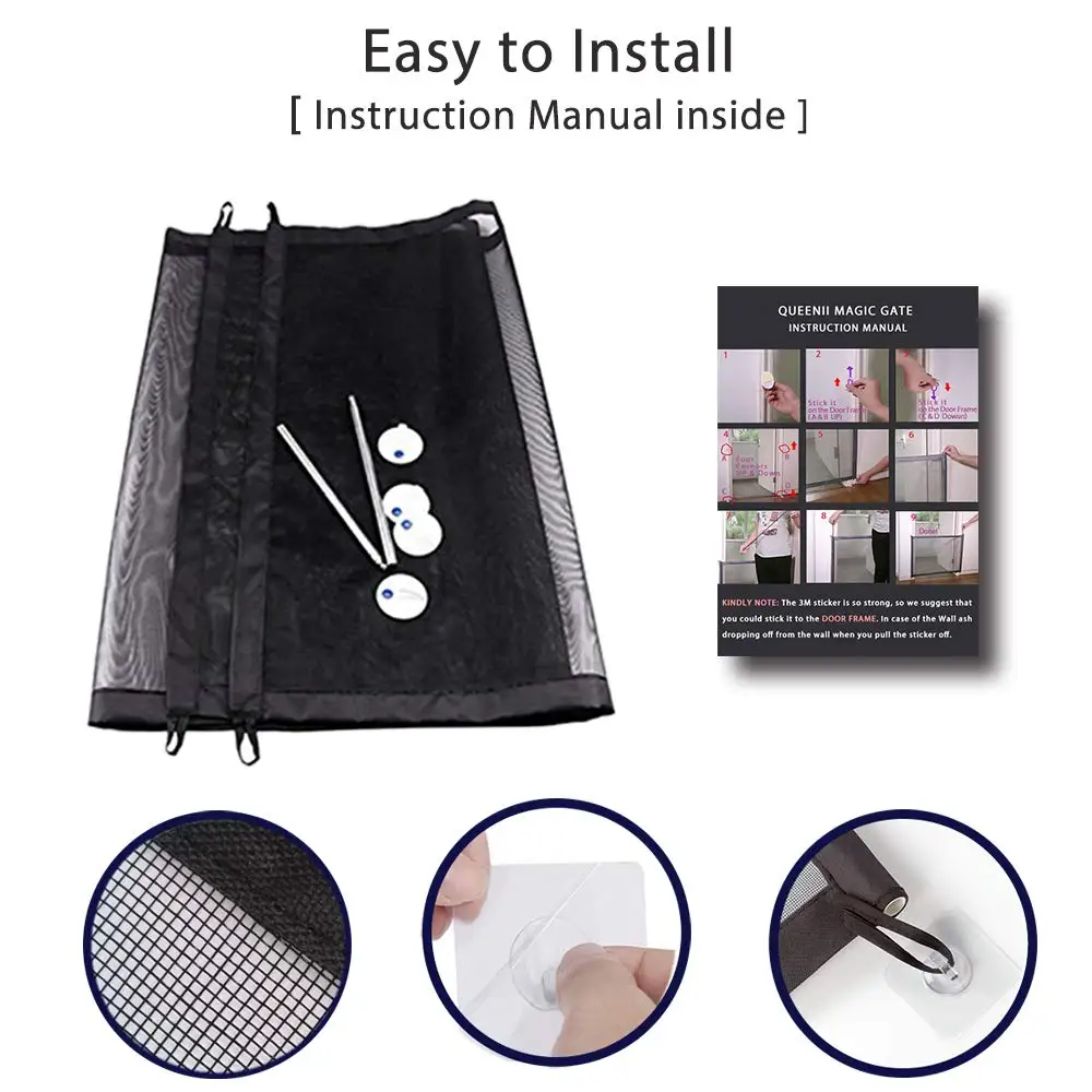 Home Mesh Dog Cage Fence Folding Dog Gate Playpen for Dogs Pet Cat Baby Cage Fence for Dogs Accessories Gate Crate Dog Kennel Home Mesh Dog Cage Fence Folding Dog Gate Playpen for Dogs Pet Cat Baby Cage Fence for Dogs Accessories Gate Crate Dog Kennel