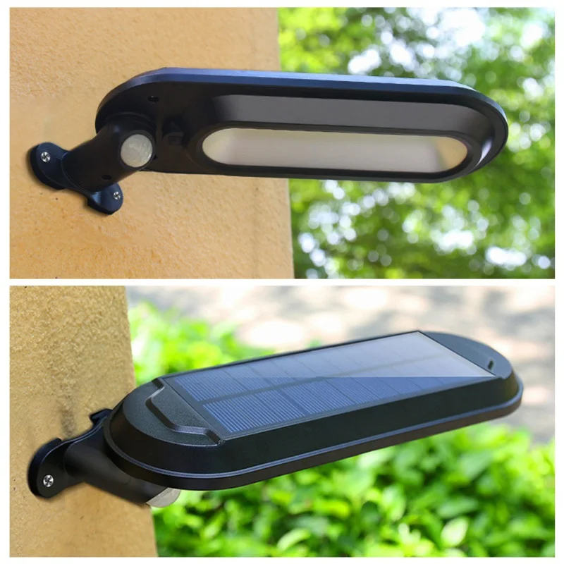 

DS018 Solar Body Sensor Wall Light White Shell Warm White Light