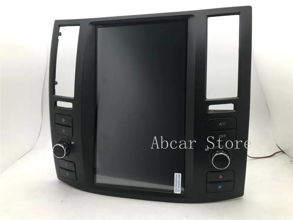 11,8 ''Tesla стиль Android 8,1 автомобильный dvd-плеер gps навигация для infiniti FX FX35 FX45 2004-2008 стерео радио авто CARPLAY PX6