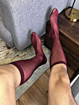 Носки без пятки, нарядные носки для мужчин, прозрачные носки, экзотическая официальная одежда, прозрачные носки, костюм для мужчин, сексуальные прозрачные тонкие деловые носки TNT - Цвет: 03