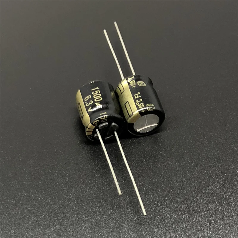 10 шт. 1500 мкФ 6 3 V FL Series 10x12 5 мм оригинальный низкий ESR 6.3V1500uF материнская плата