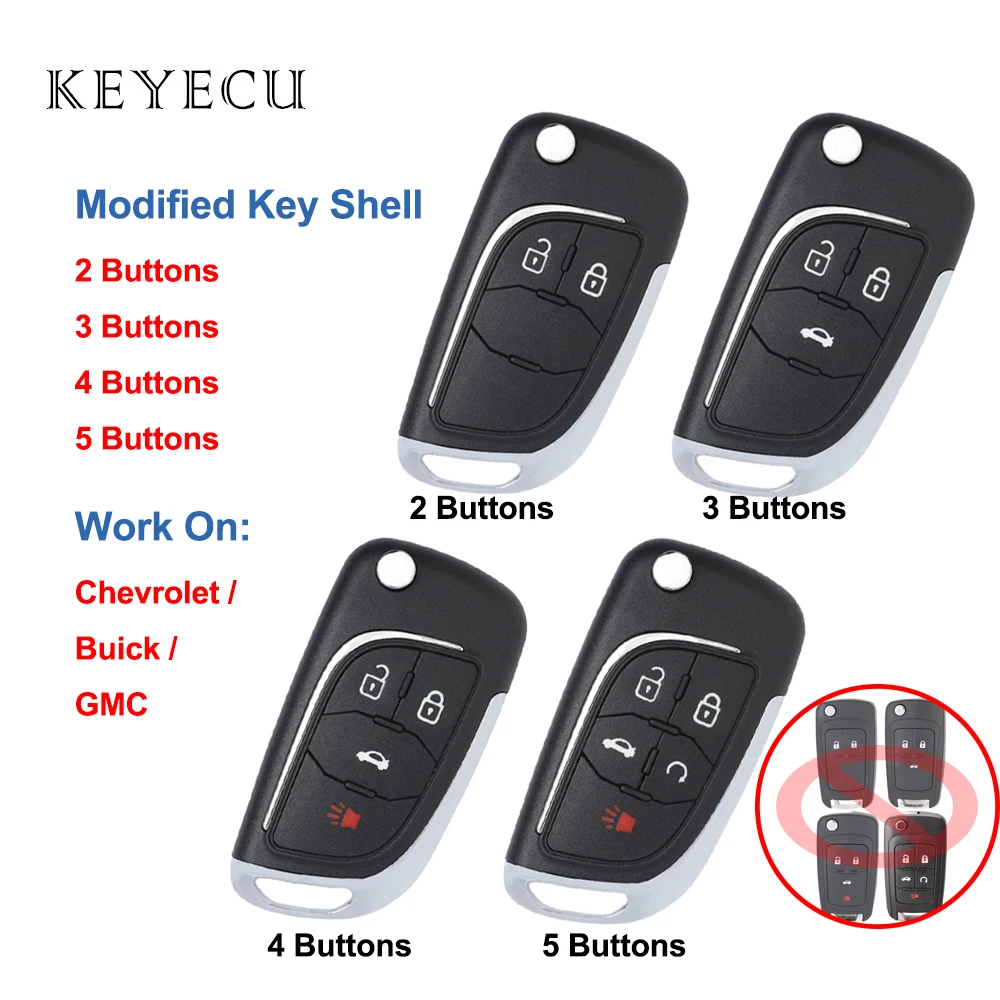 Модифицированный чехол Keyecu для дистанционного управления автомобильным ключом