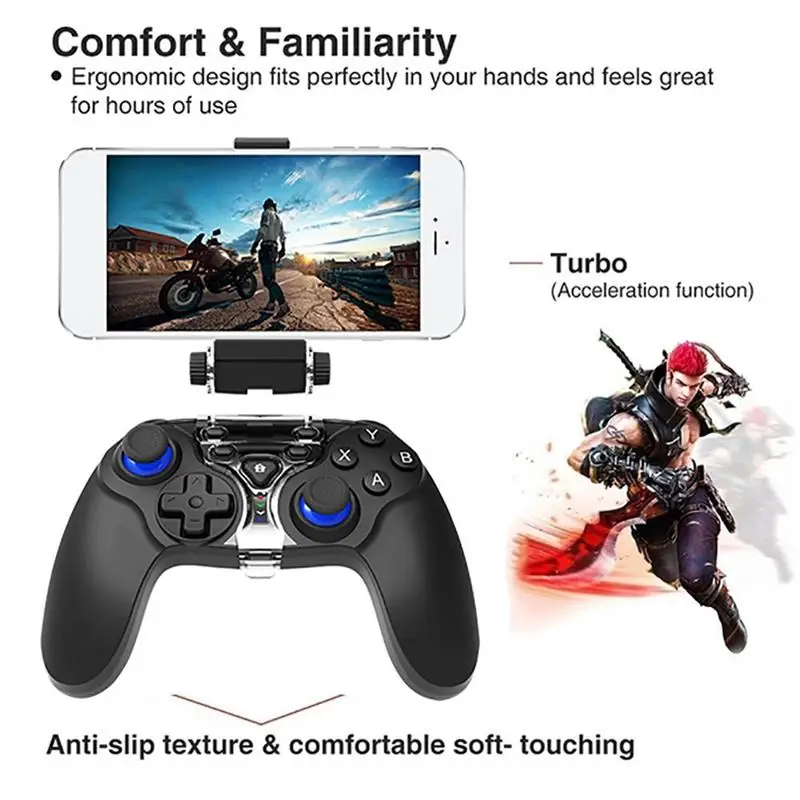  PUBG Controller Bluetooth 3.0 Wireless Game Controller Joystick Gamepad For Android IOS Mobile Phon