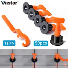 Vastar 50 шт. уровневые клинья плитки прокладки для пола стены плитки разделитель Carrelage плитки выравнивания системы выравнивания локатор Распорки плоскогубцы
