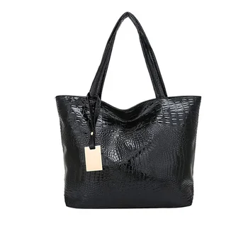 

Crocodile Pattern Women Totes Shoulder Bag Luxury Handbags Women Messenger Bags Designer Soft PU Leather Bolsa Feminina