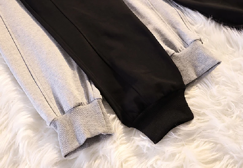 5xl хорошее качество плюс большой размер последние женские весна осень зима брюки хлопок эластичные Черные Серые Леггинсы женские A5441