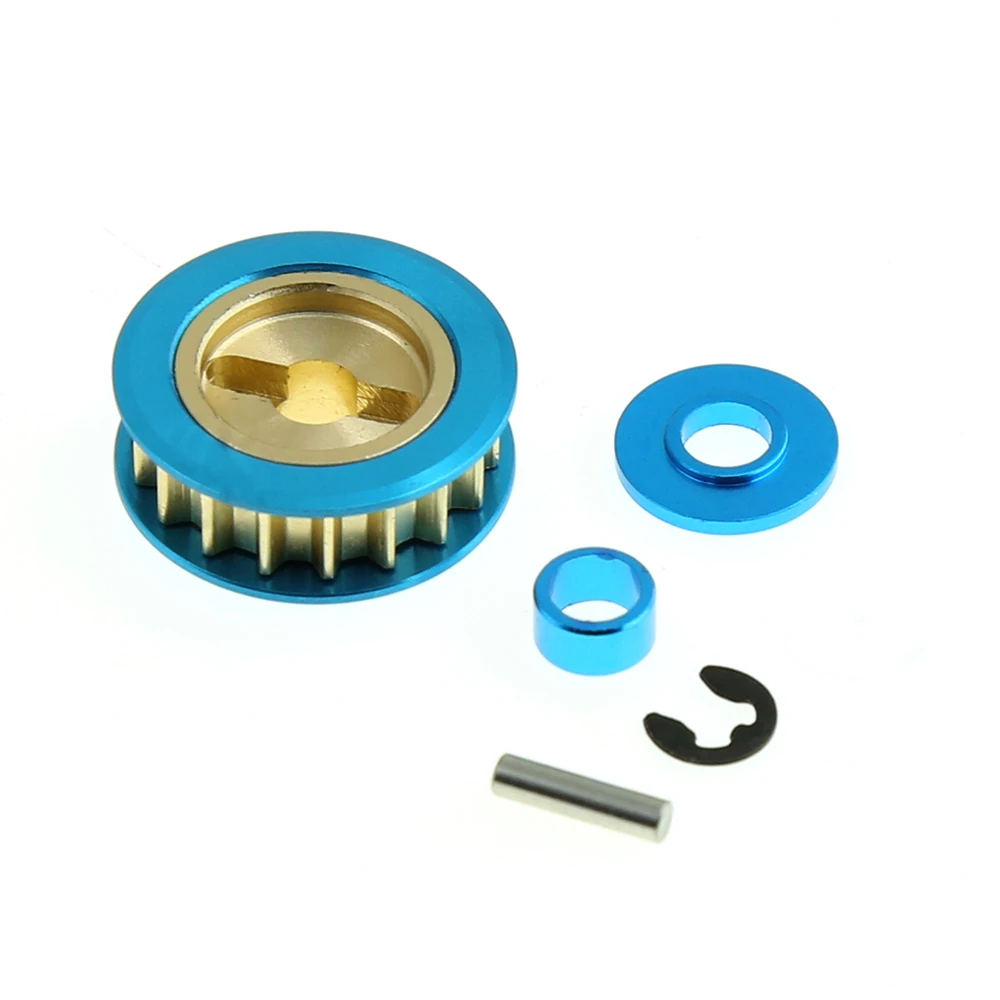TAMIYA XV01 XV02 TA06 шестеренка из алюминиевого сплава 18T с ремнем Tamiya 54450 для