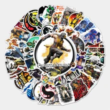 

10/30/50 Pcs Movie Fighting Mortal Kombat Graffiti Stickers Computer Mobile Phone Skateboard Suitcase Fan party Gift Sticker