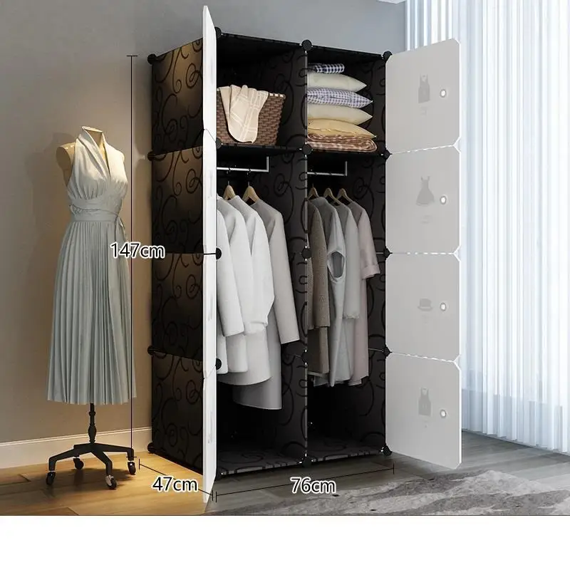 Per La Casa Placard Meuble Armoire Range Garderobe Closet Mueble De Dormitorio Guarda Roupa мебель для спальни шкаф - Цвет: Number 8