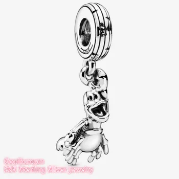 

2019 Autumn Original 100% 925 Sterling Silver The Little Mermaid Sebastian Dangle Charm beads Fits Pandora bracelets Jewelry