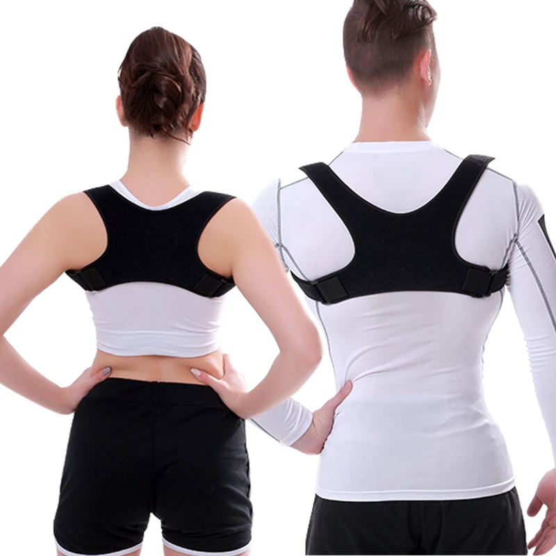 

Adjustable Back Posture Corrector Brace Support Belt Clavicle Spine Shoulder Lumbar Posture Correction Scoliosis Kyphosis B14