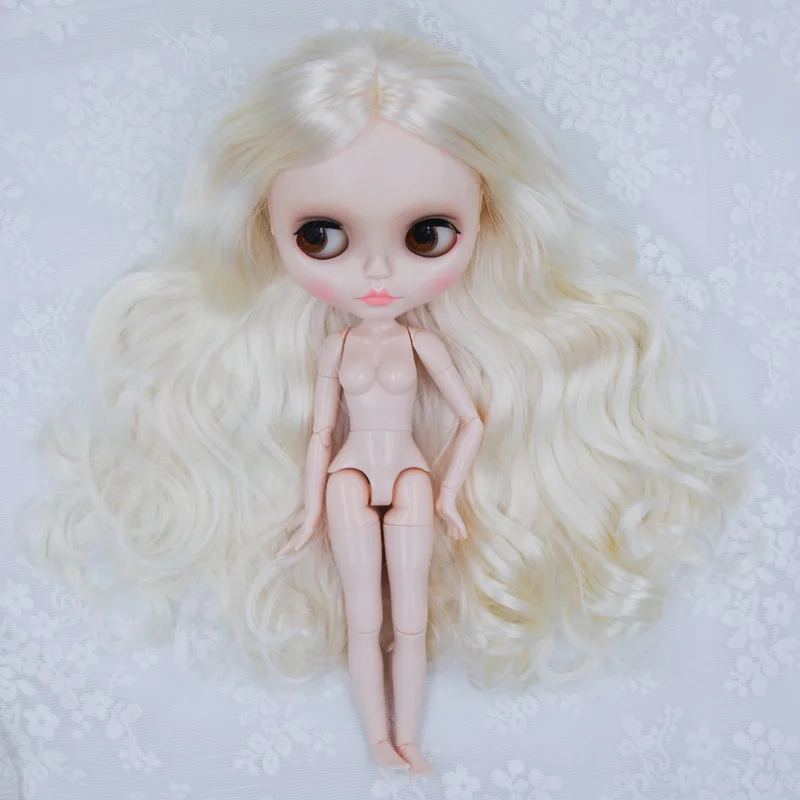 Набор для свободные руки, кукла Blyth, Заказная, NBL блестящее лицо, 1/6 BJD, шарнирная кукла на заказ, куклы Blyth для девочки, подарок для коллекции - Цвет: YM24