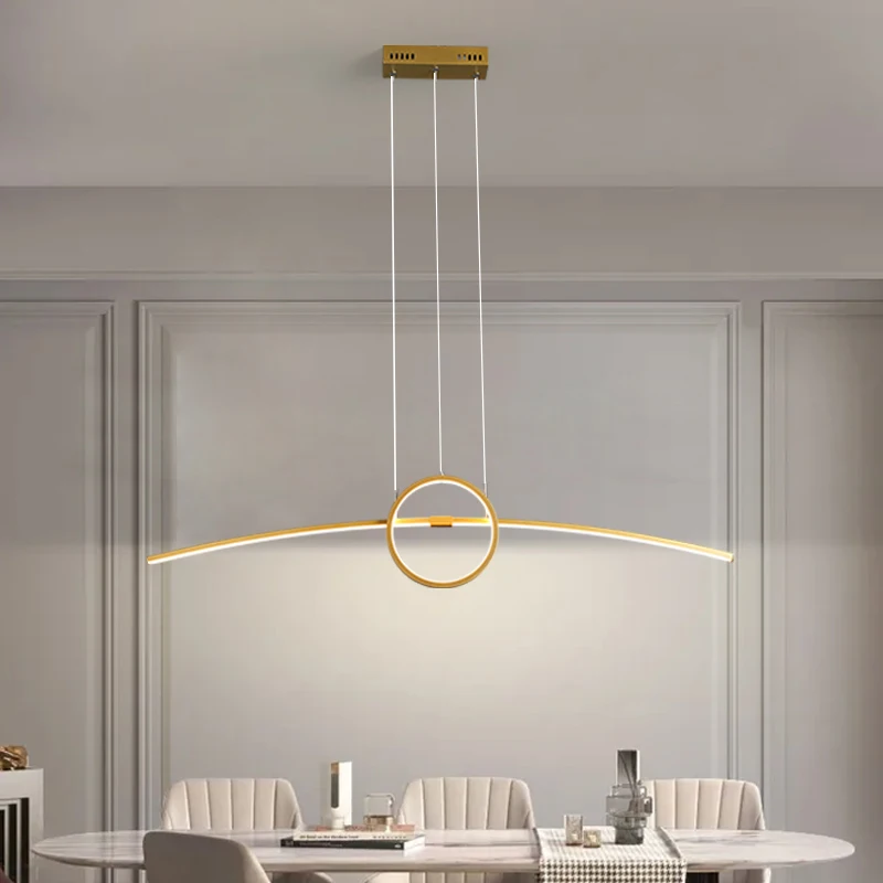 L100CM LED Pendant Lights Hanging Lamp For Dining Room Living Room Kitchen 85-265V Smart Home Alexa pendant lights pendant lamp
