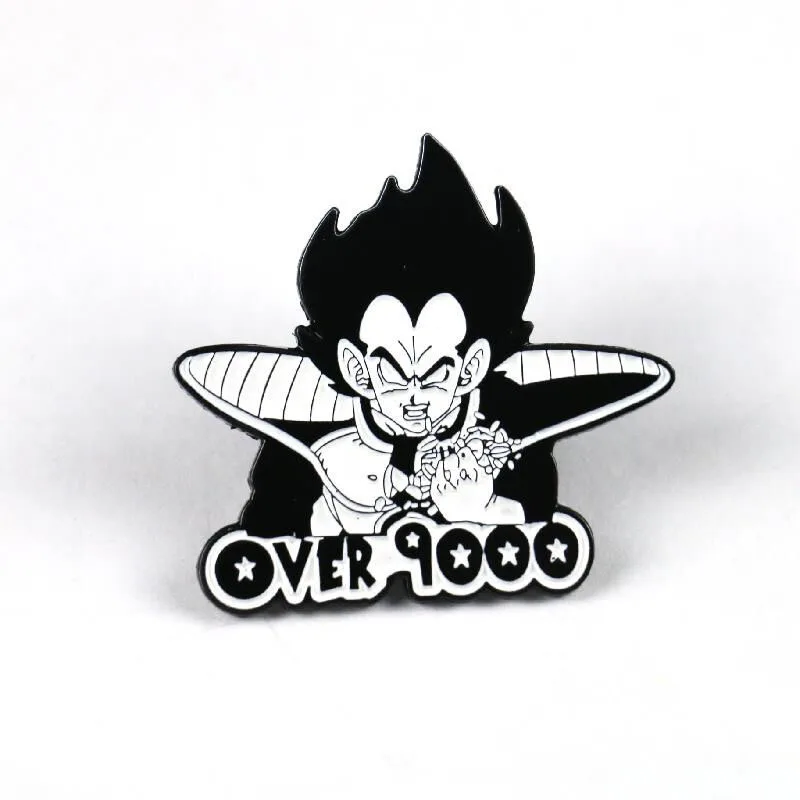 Dragon Ball Vegeta брошь и Эмаль Булавка мультяшная аниме-фигурка рюкзак Веджета сумки значок булавка
