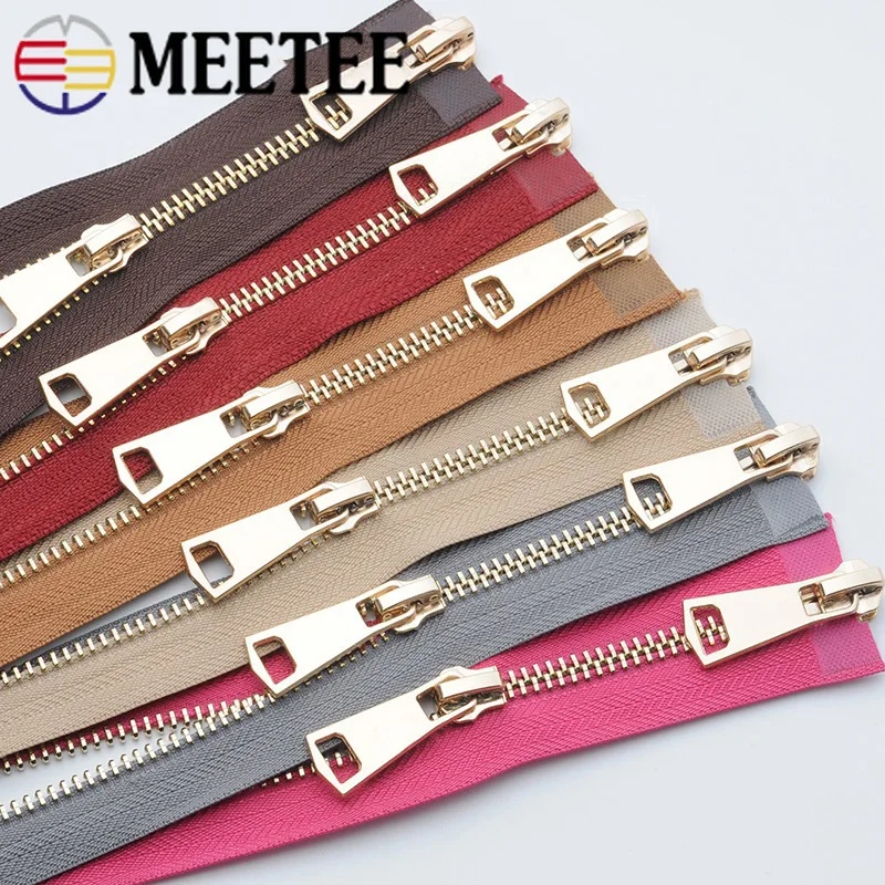 Металлические молнии Lightgold с открытым концом 1 шт. 120 см 5 # A швейные двойные