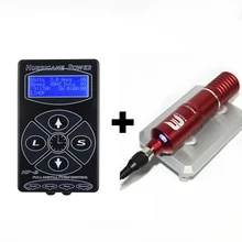 Newst профессиональная тату-машина Hybird светодиодная ручка с hp-2 Татуировка силовые комплекты татуировки