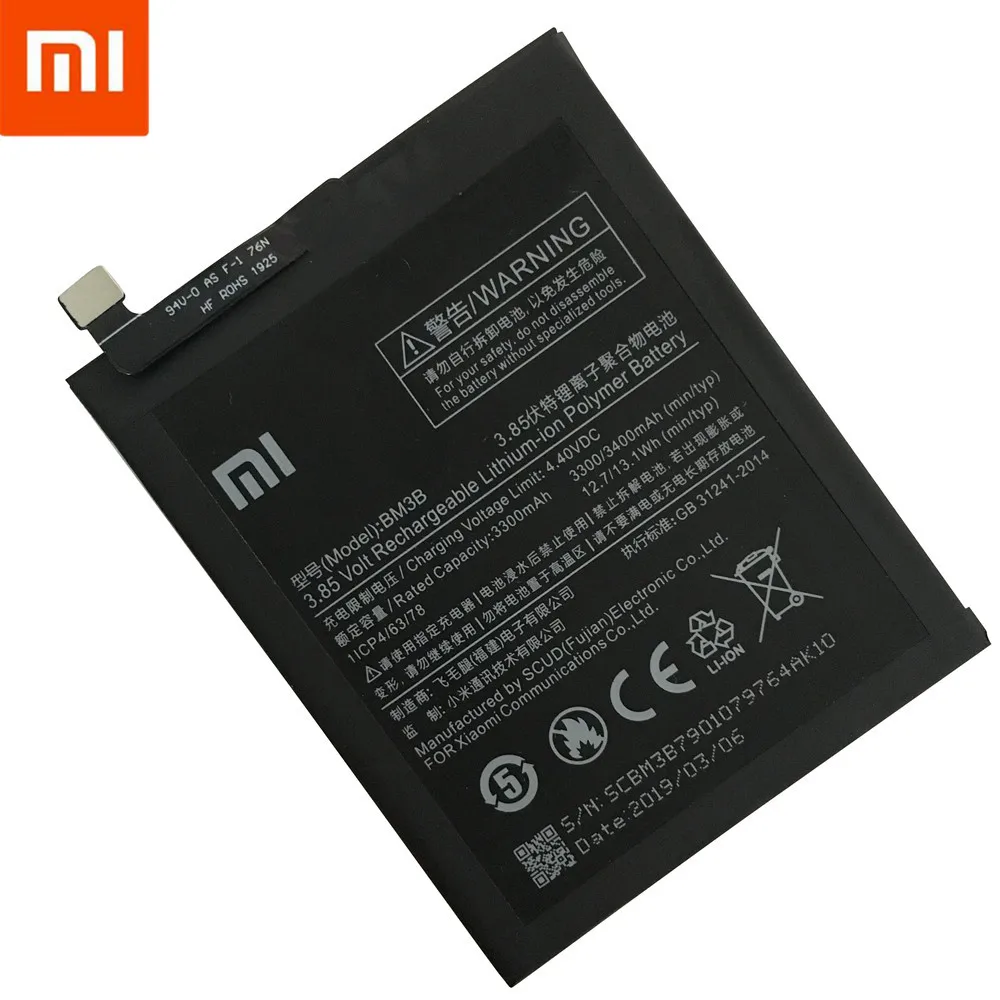 100% Original Xiao Mi Original Replacement Battery BM3B For Xiaomi MIX 2 2S 3300mAh High Capacity Phone Batteries Free Tools 100% Original Xiao Mi Original Replacement Battery BM3B For Xiaomi MIX 2 2S 3300mAh High Capacity Phone Batteries Free Tools