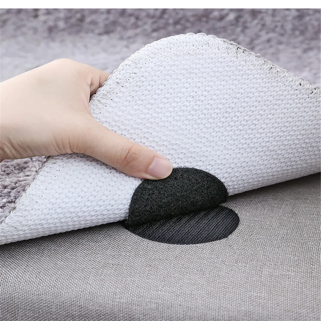 5PCS Carpet Sticky Pads Rug fixing glue Anchors Carpet Adhesive Fabric