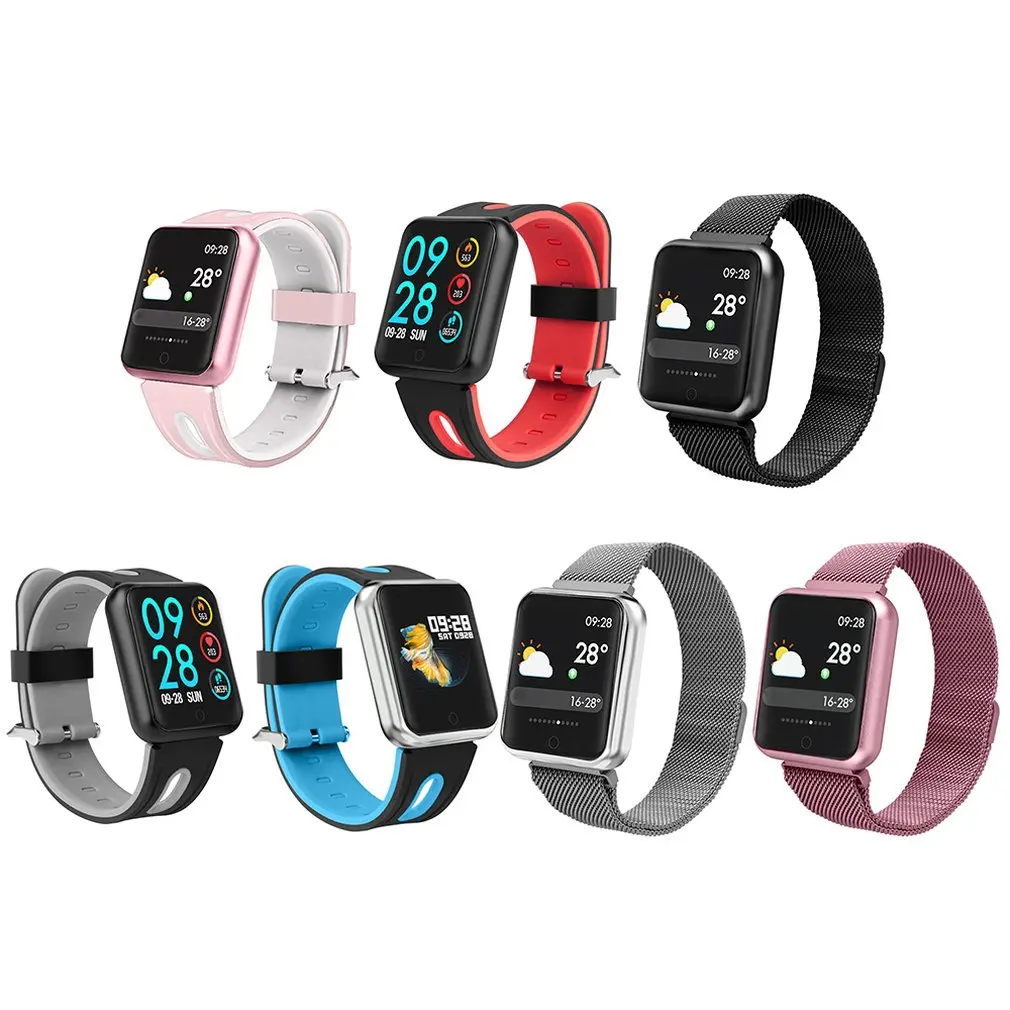 P68 color screen smart bracelet step-by-step exercise long standby IP68 waterproof sleep heart rate