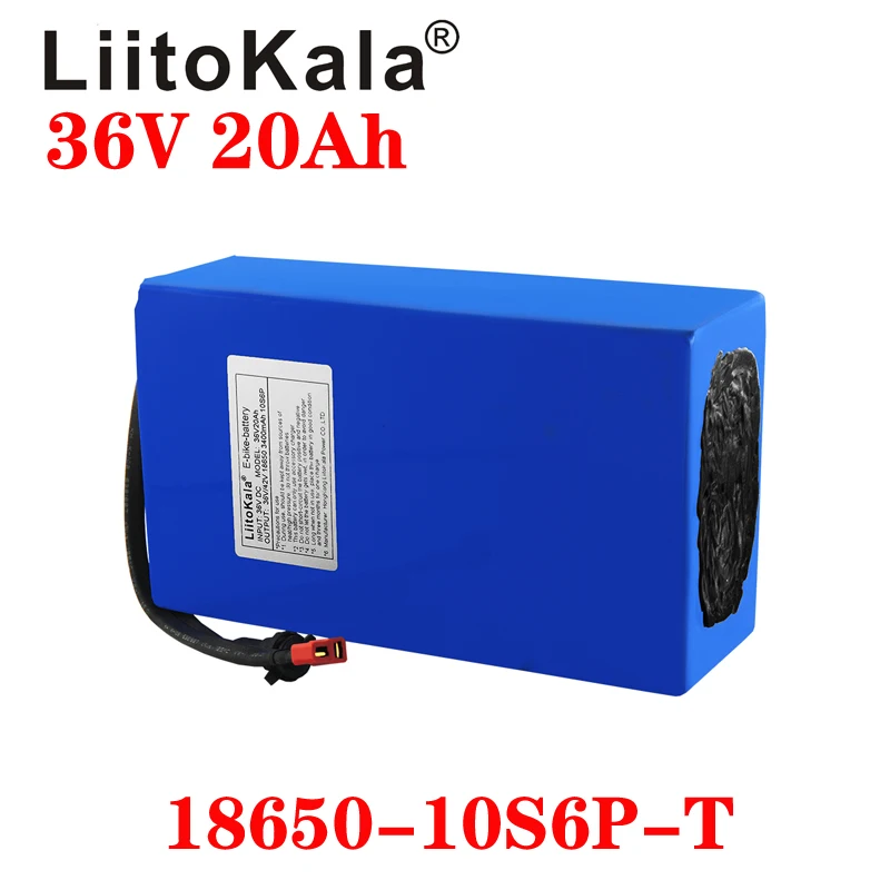 Аккумулятор LiitoKala 18650 36 В 20 А 30 25 15 · ч литиевая батарея электрический мотоцикл