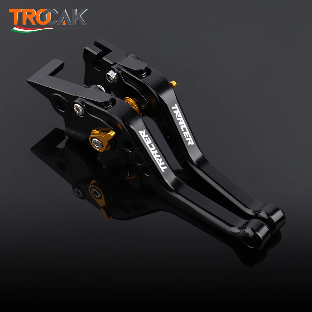 CNC 조정 가능한 오토바이 쇼트 브레이크 클러치 레버, 야마하 Tracer900 /GT Tracer 900 700 GT Tracer700 MT09 MT07 용