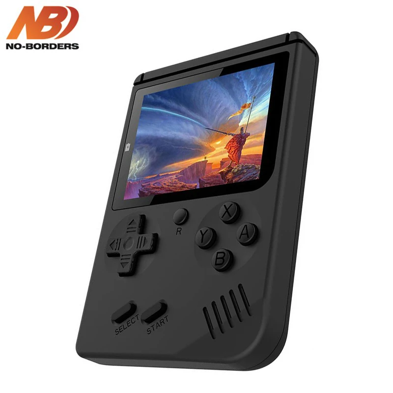 NO-BORDERS Built-in 168 Games Video Retro Mini 2 Handheld Game Console Emulator Games FC Handheld Console Chlids Christmas gifts