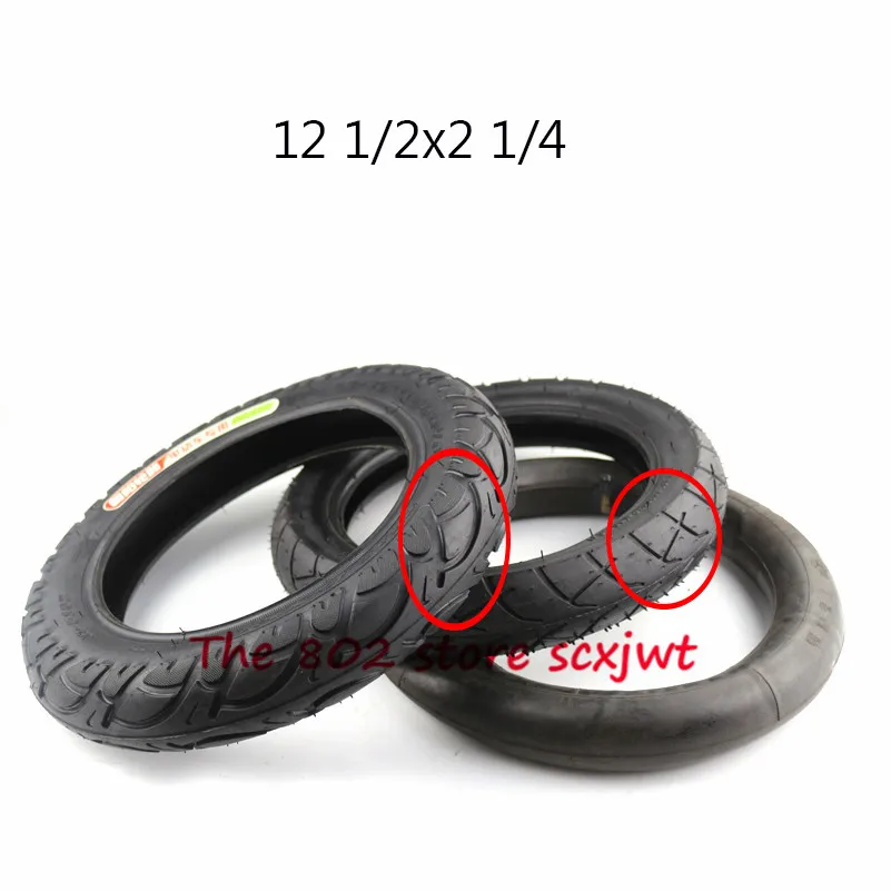 Высокое качество 12 1/2X2 1/4 внутренняя и внешняя шина 12 1/2*2 1/4 труба шины подходит для многих газовых электрических скутеров и e-Bike