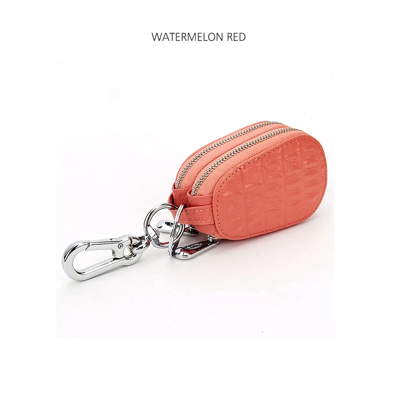 Fashion quality chengguan CL2388 genuine leather Crocodile pattern Car keypack men women car key bag Keychain Key Wallet