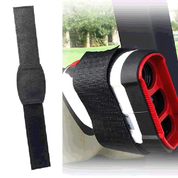 

Bar Rangefinder Strap GPS Accessory Strong Magnetic Holder Golf Cart Railing Stable Adjustable PU Leather Attachment Portable