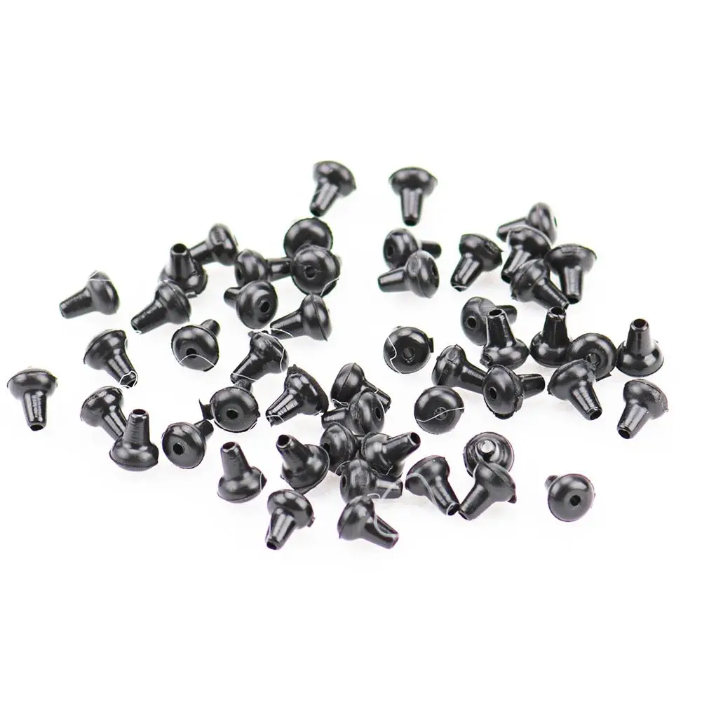

50Pcs/set Plastic Stop Carp Floating Lure Holding Stopper Fishing Tackle Bait Stop Rig Bead Fishing Boilies 3 Colors Optional