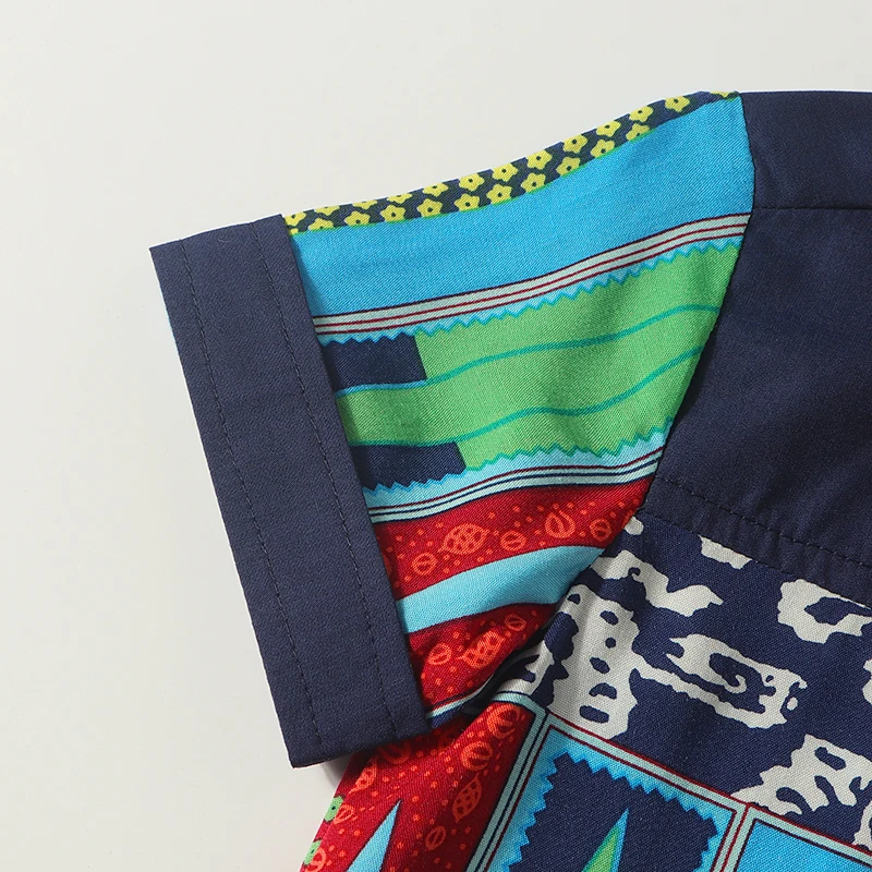 Kimocat/Одежда для маленьких мальчиков летний хлопковый комплект одежды для мальчиков с короткими рукавами, 2 предмета в комплекте, комплект