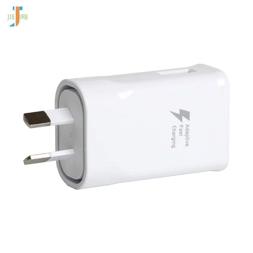 100 шт/лот быстрое зарядное устройство для Samsung Galaxy S6 Edge S7 Edge Note 4 Note 5 A510 A710 AU Plug настенное дорожное зарядное устройство
