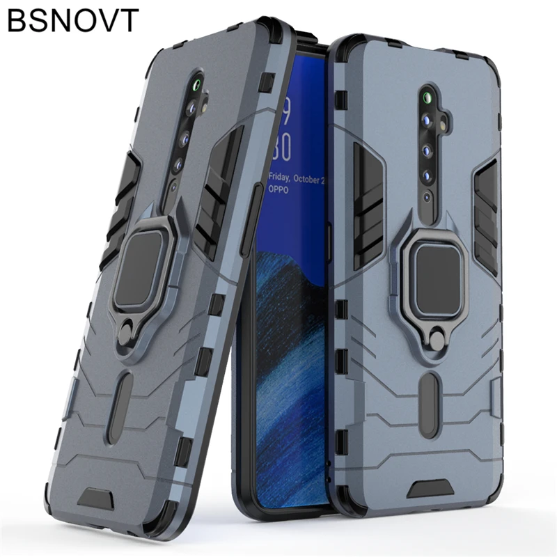 For OPPO Reno2 Z Case Magnetic Hard Phone Finger Ring Holder 6 53 Anti knock Case 1 For OPPO Reno2 Z Case Magnetic Hard Phone Finger Ring Holder 6 53 Anti knock Case 2